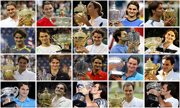 Federer 20 grend slem titula