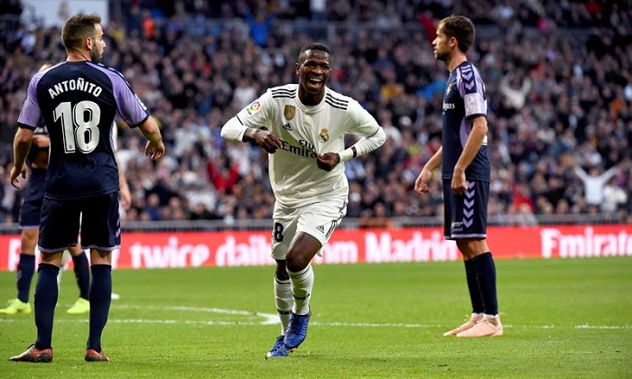 vinicius-first goal real