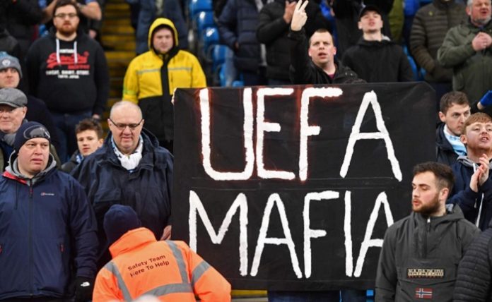 uefa mafia-man city fans