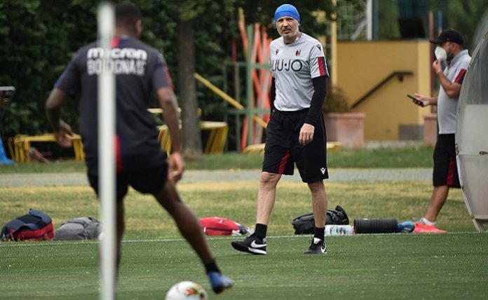 mihajlovic-bologna treninig
