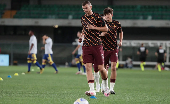 džeko trening-roma