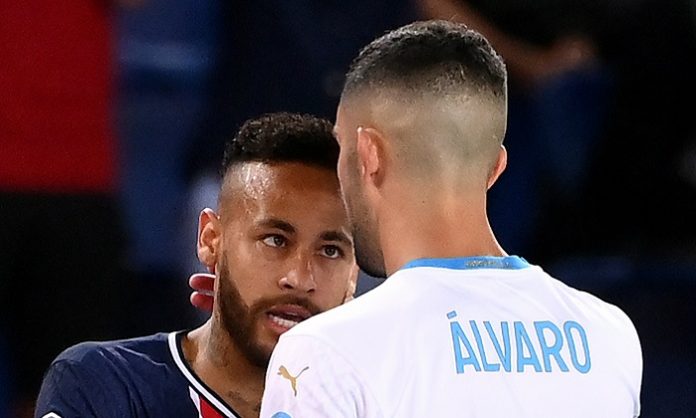 psg-forward-neymar-and-marseille-defender-alvaro