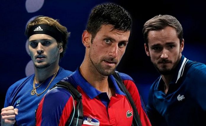 novak-djokovic-danil-medvedev-aleksandar-zverev